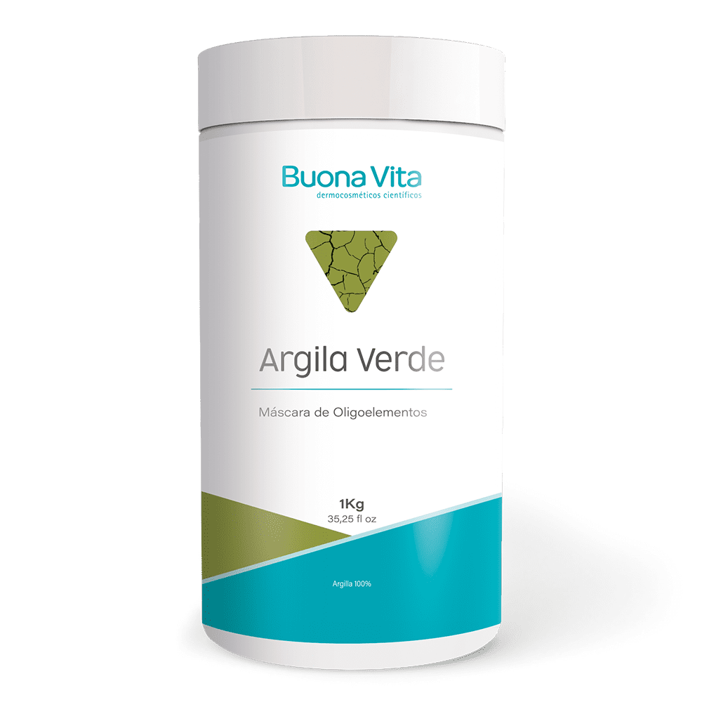 Argila Verde - Buona Vita Dermocosméticos Científicos