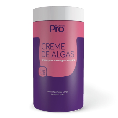 Creme de Algas - massagem corporal - 1Kg - Buona Vita Dermocosméticos Científicos