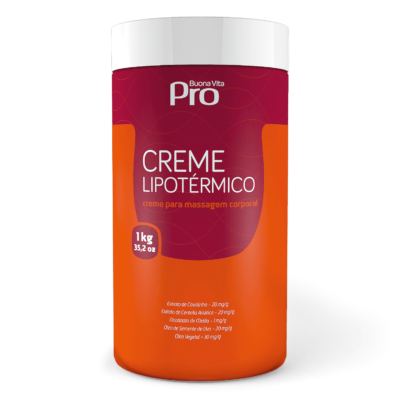 Creme Lipotérmico Queima Gordura - Buona Vita Dermocosméticos Científicos