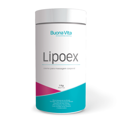 Lipoex Celulite Gordura Localizada - Buona Vita Dermocosméticos Científicos