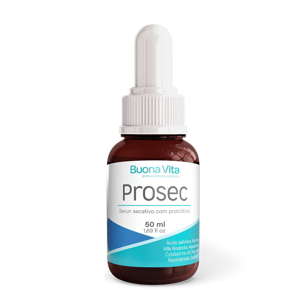 Prosec - secativo para acne - 50ml - Buona Vita Dermocosméticos Científicos