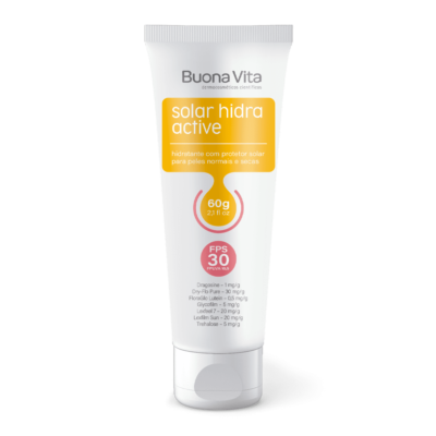 Solar Hidra Active Filtro Solar - Buona Vita Dermocosméticos Científicos